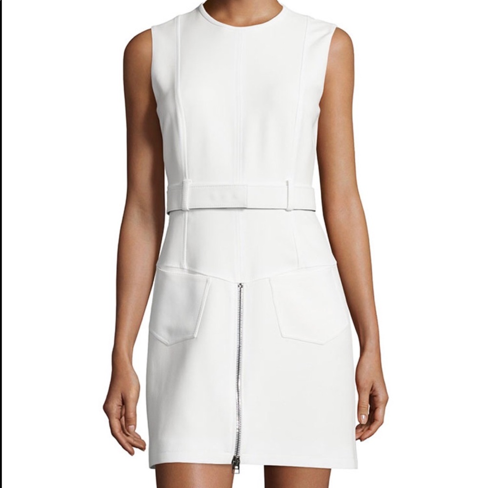 TOM FORD Sleeveless Cady Zip-Front Dress - Sz 2